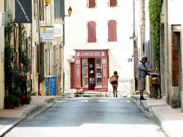 Montolieu im Aude Occitanië- Languedoc